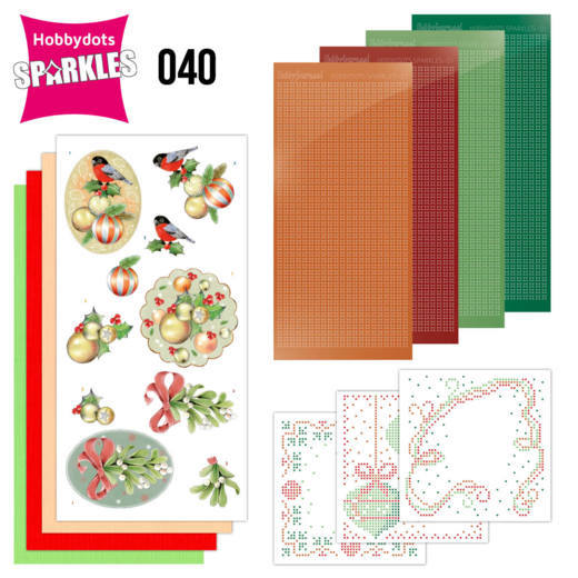 Sparkles Set 40  - Jeanine's Art - Christmas Flowers - Mistletoe