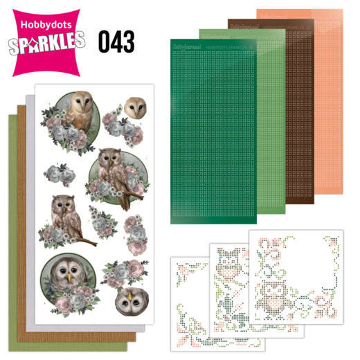 No. 43 Sparkles Set by Amy Design - Amazing Owls - Romantic Owls by Amy Design