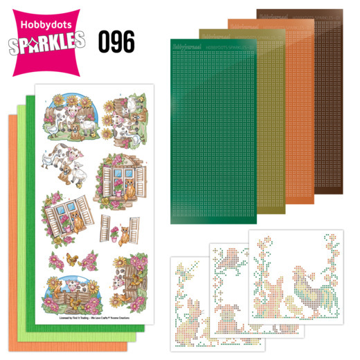 Sparkles Set 96 - Yvonne Creations - Animals and Flowers