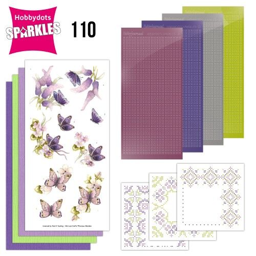 Sparkles 110 - Precious Marieke - Butterflies in Purple
