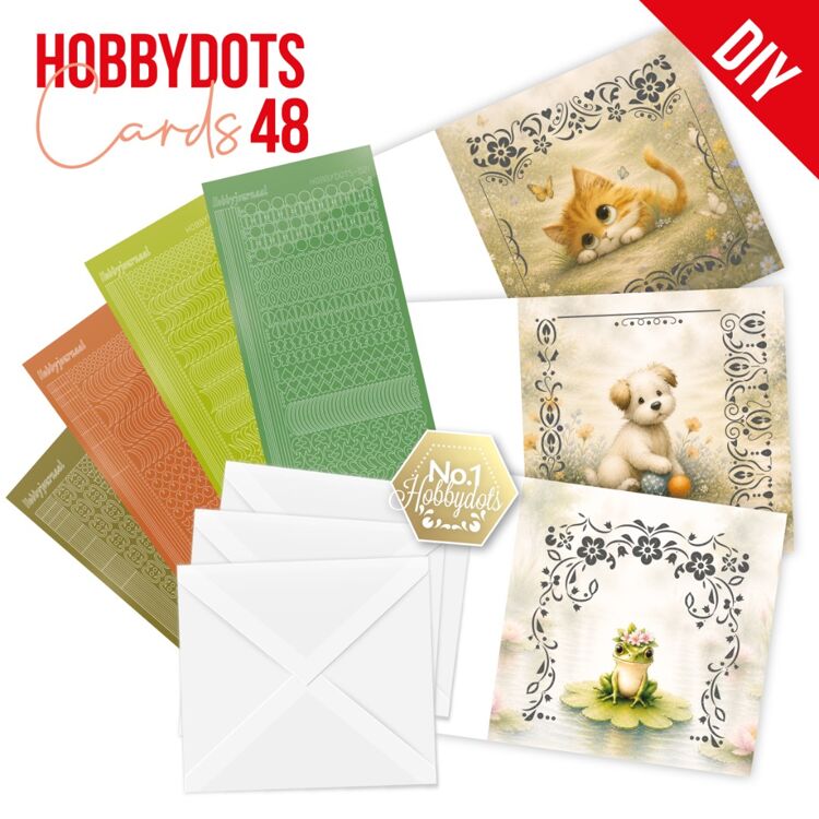 Hobbydots Cards 48 - Summer Friends