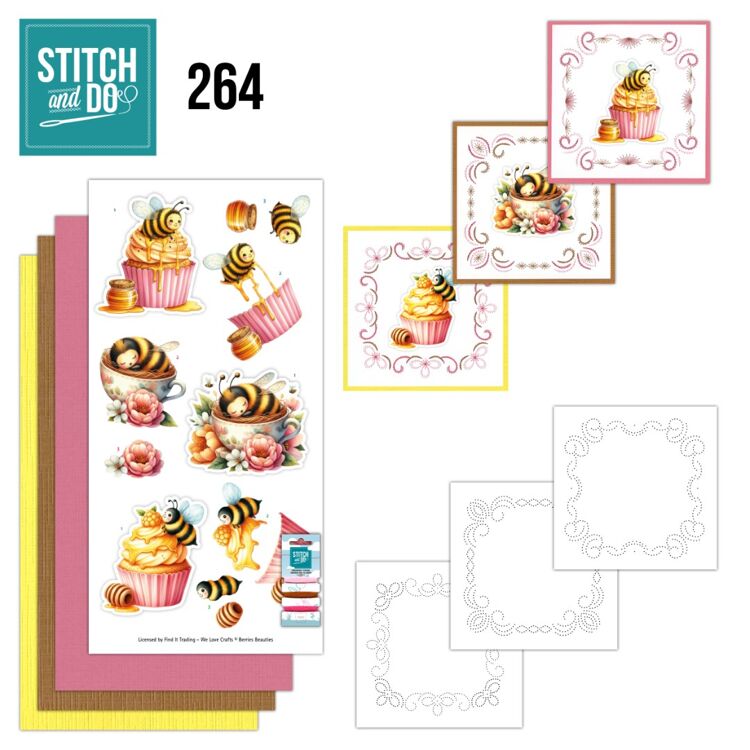 Stitch and Do 264 - Sweet Honey Bees
