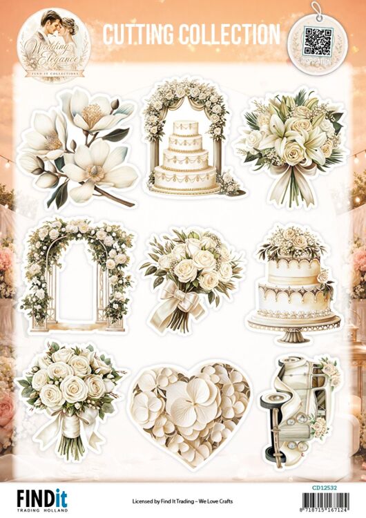 Find It Collection - Cutting Collection - Wedding Elegance - Wedding Dreams in Bloom