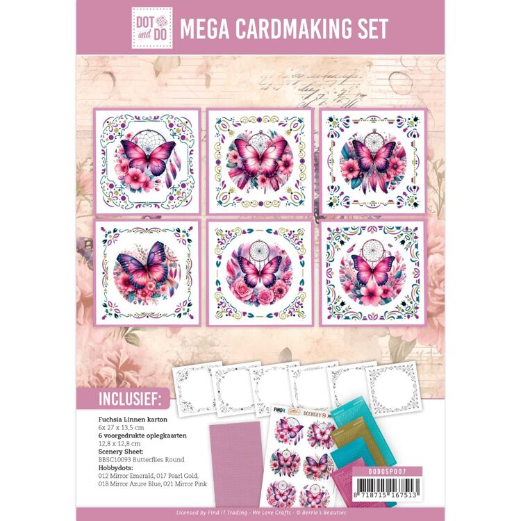 Dot and Do Special set 7 - Butterfly Fantasy - MEGA PAKKET