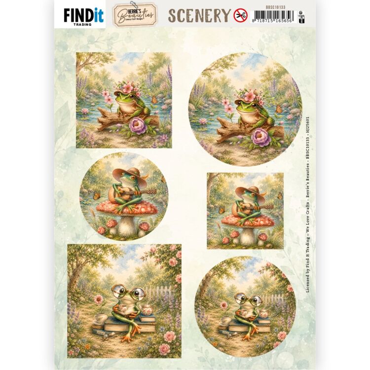 Scenery Push out - Berries Beauties - Joyful Hoppers (Gratis vel HJ256)