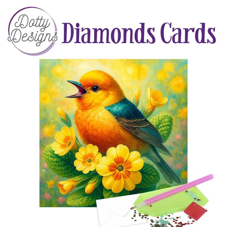 Doty Designs Diamond Cards - Golden Spring Melody