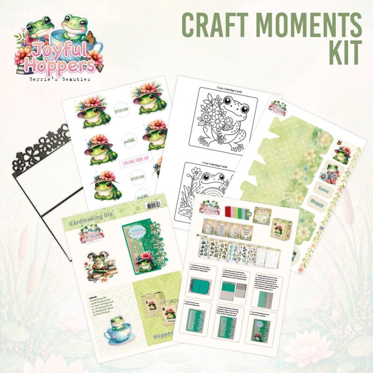 Berrie’s Beauties - Craft Moments Kit - Joyful Hoppers A5