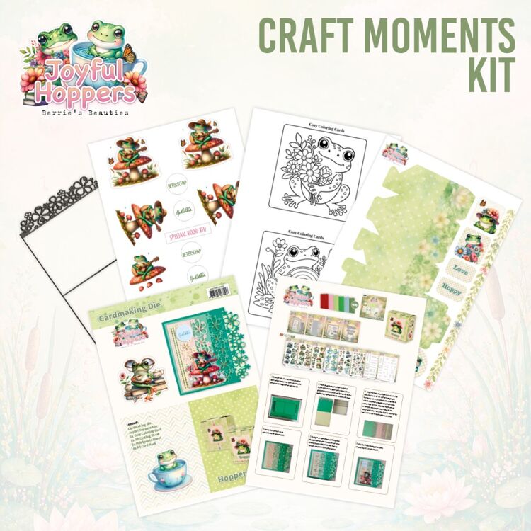 Berrie’s Beauties - Craft Moments Kit - Joyful Hoppers 4K