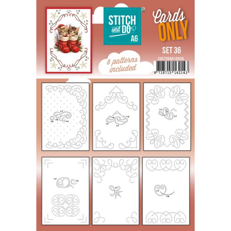 Stitch and Do – Nur Karten A6 – Set 36