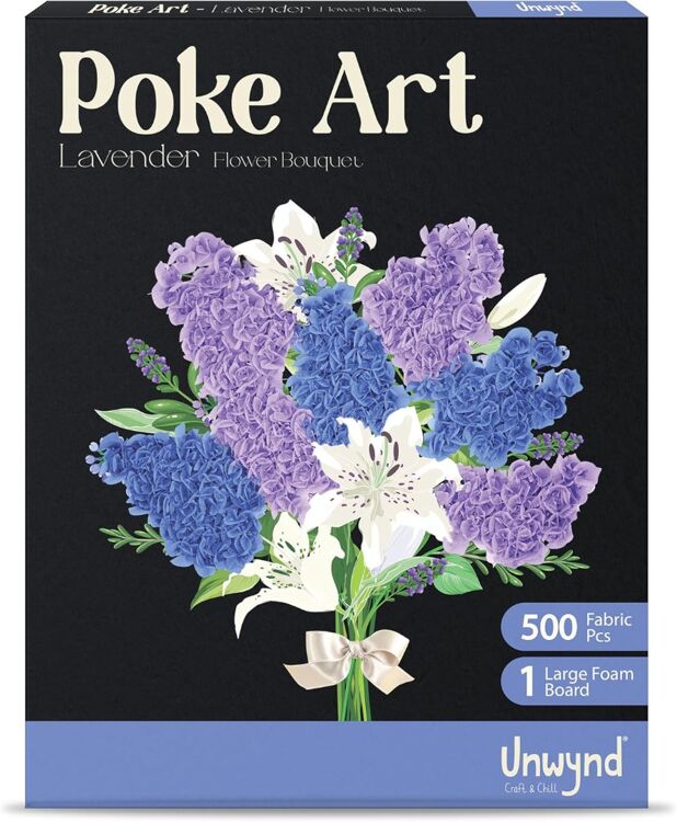 Poke Art – Lavendelblüte
