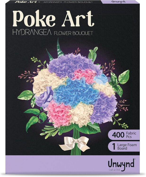 Poke Art – Hortensienblüte