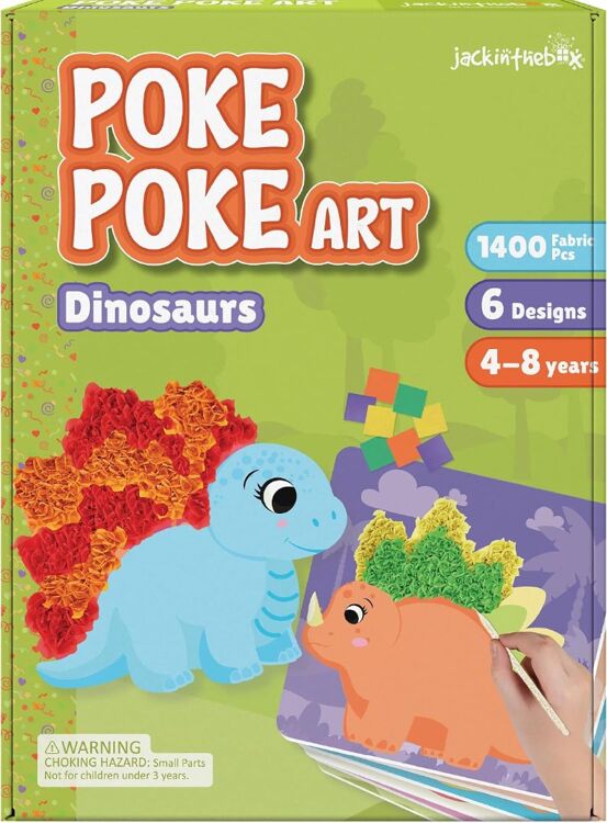 Kids Poke Poke Art – Dino