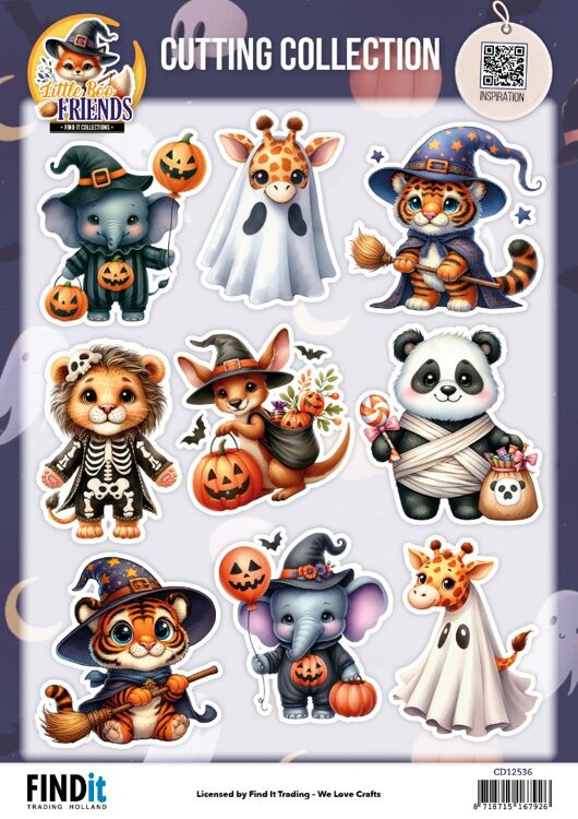 Find It-Kollektion – Schneidevorlagen-Kollektion – Little Boo Friends – Spooky Safari