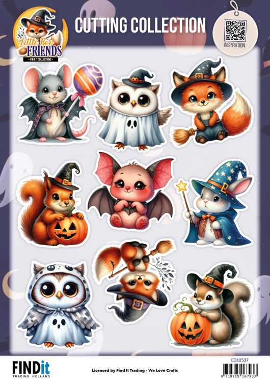 Find It-Kollektion – Cutting-Kollektion – Little Boo Friends – Scary Furries