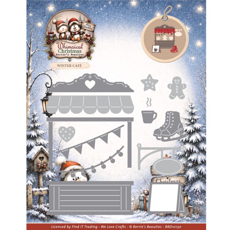 Dies – Berries Beauties – Whimsical Christmas – Winter Café