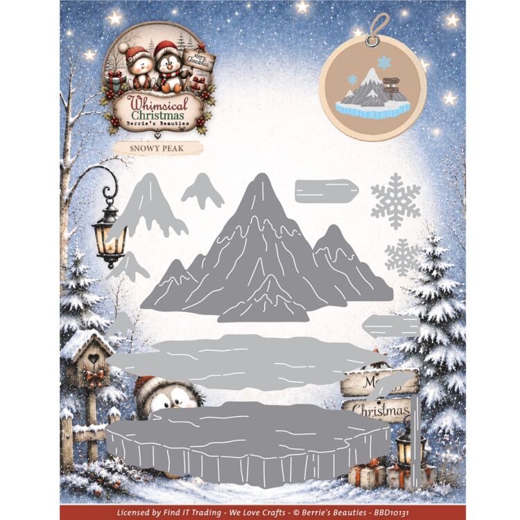 Dies – Berries Beauties – Whimsical Christmas – Snowy Peak