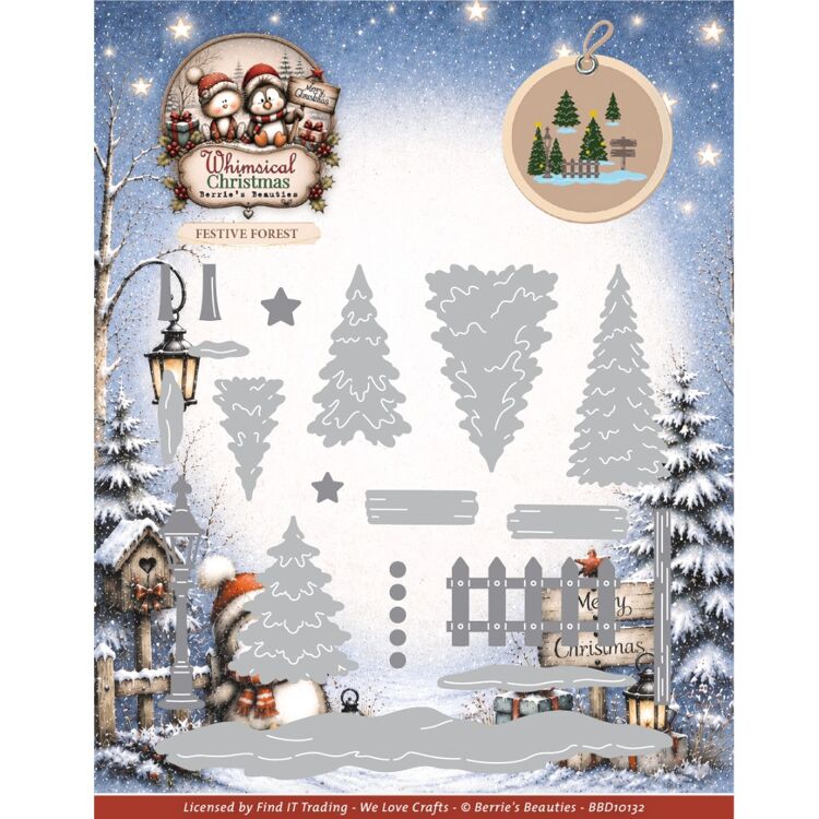 Dies – Berries Beauties – Whimsical Christmas – Festive Forest