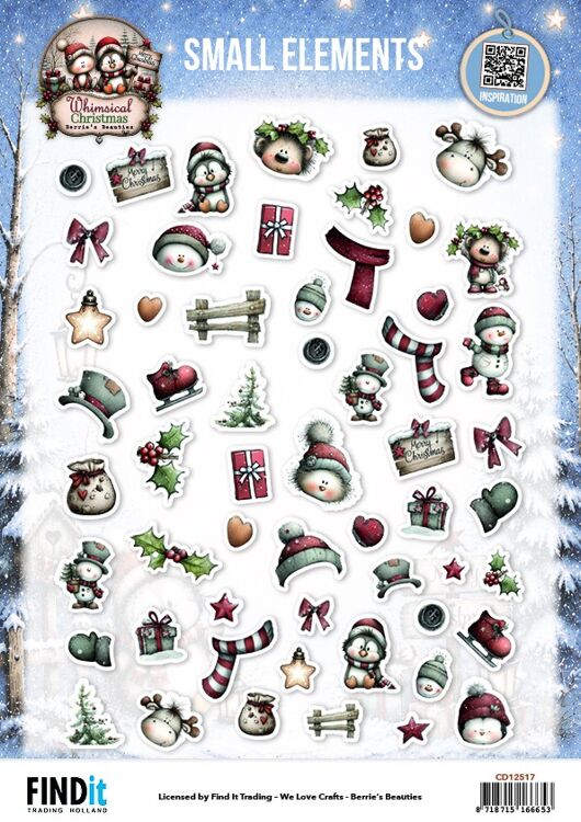 Schneidebogen – Berries Beauties – Whimsical Christmas – Kleine Elemente