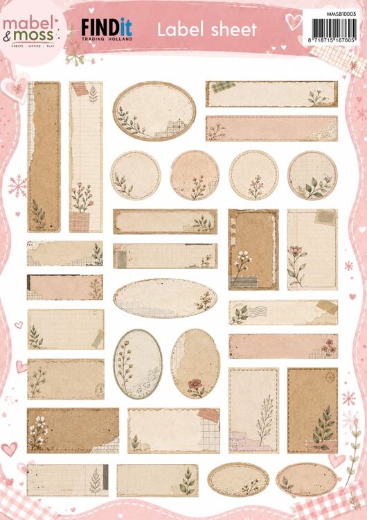 Mabel and Moss Sentiment Sheet - Winter Wishes